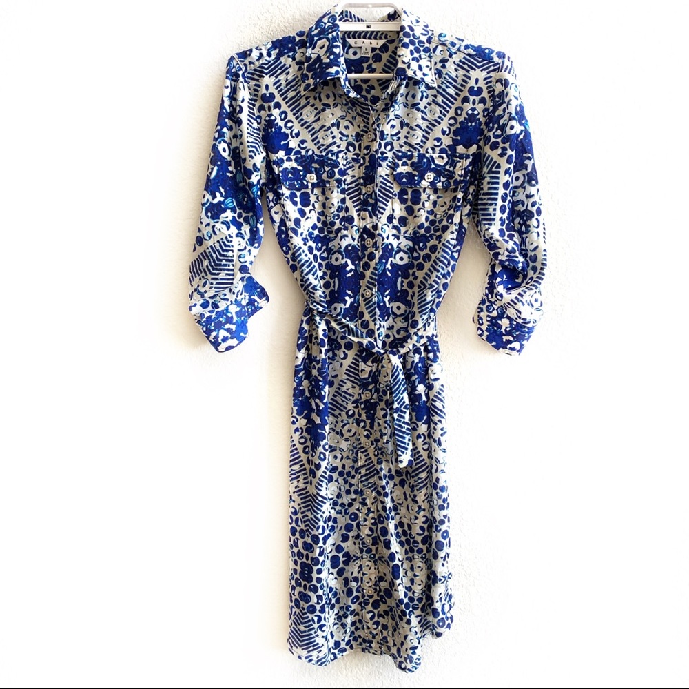 Cabi Shirt Button Up Dress Womens Size Small